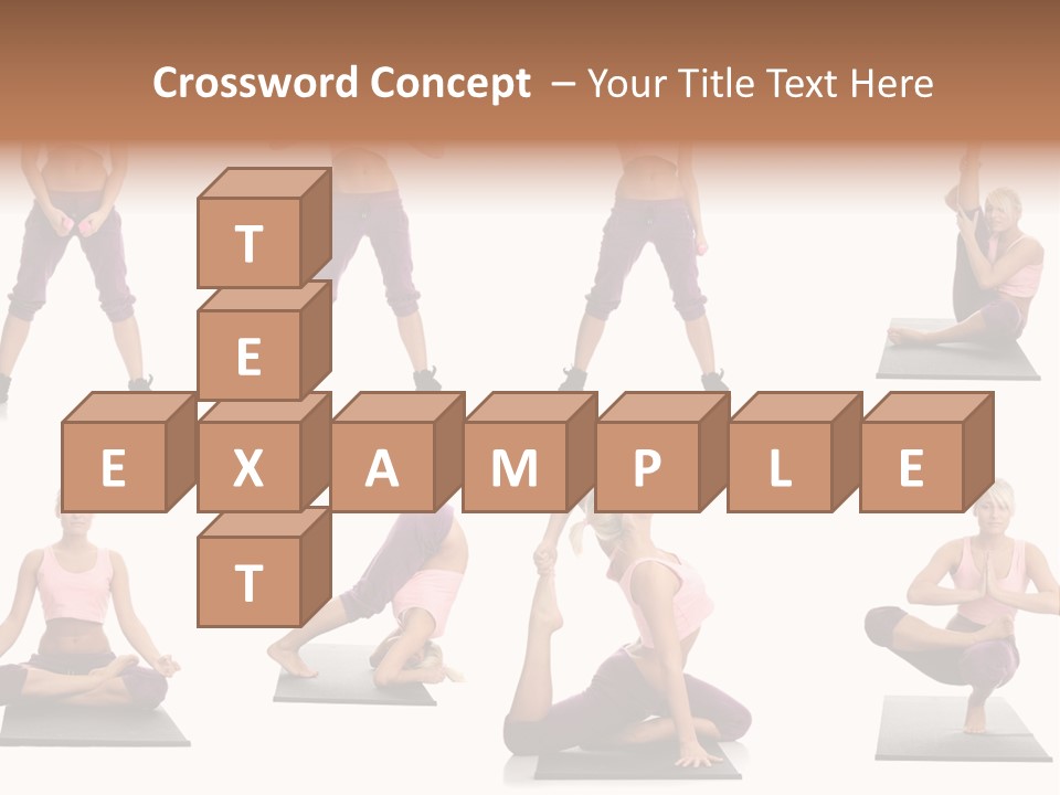 Pretty Female Strong PowerPoint Template