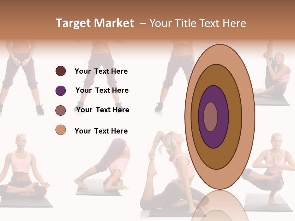 Pretty Female Strong PowerPoint Template