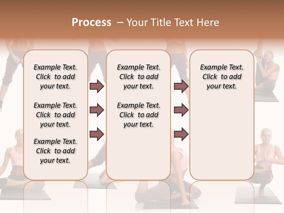 Pretty Female Strong PowerPoint Template