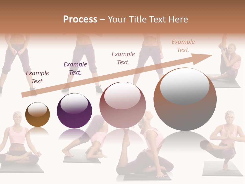 Pretty Female Strong PowerPoint Template