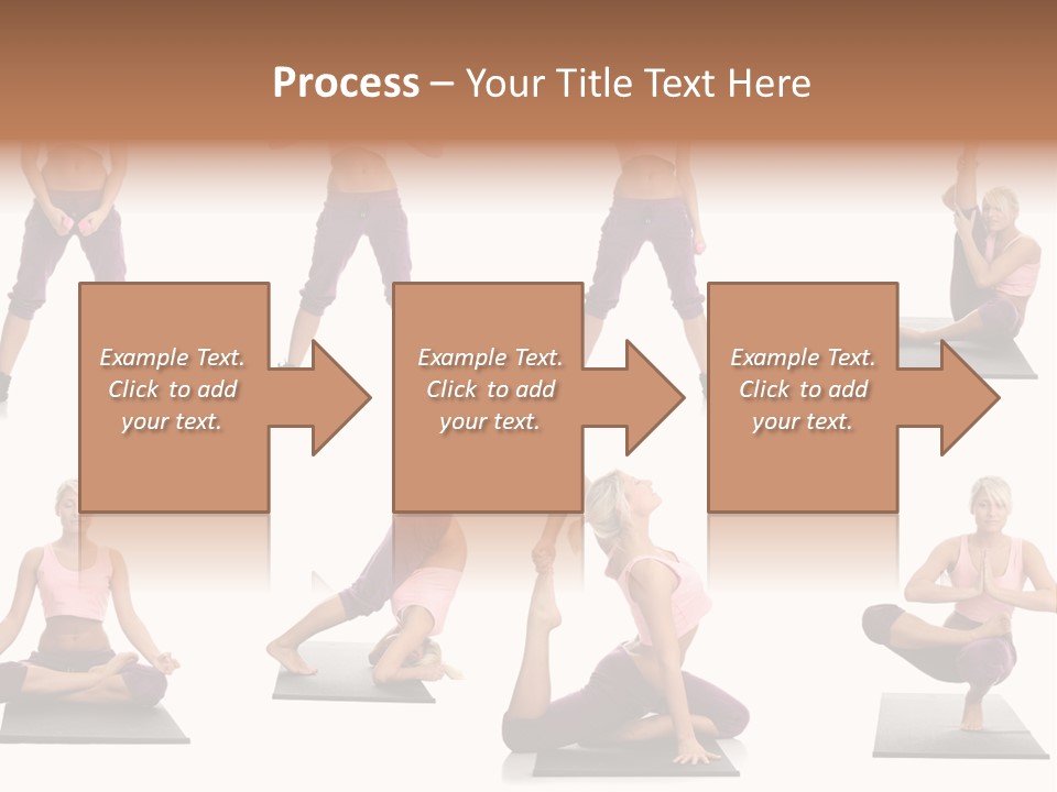 Pretty Female Strong PowerPoint Template