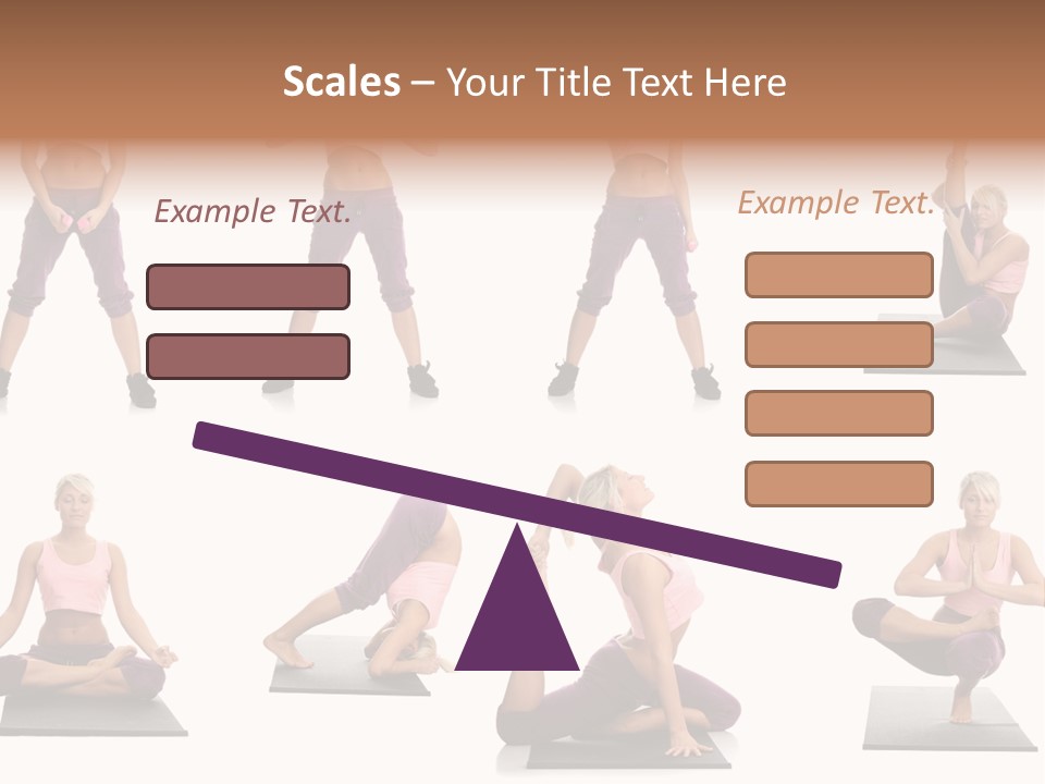 Pretty Female Strong PowerPoint Template