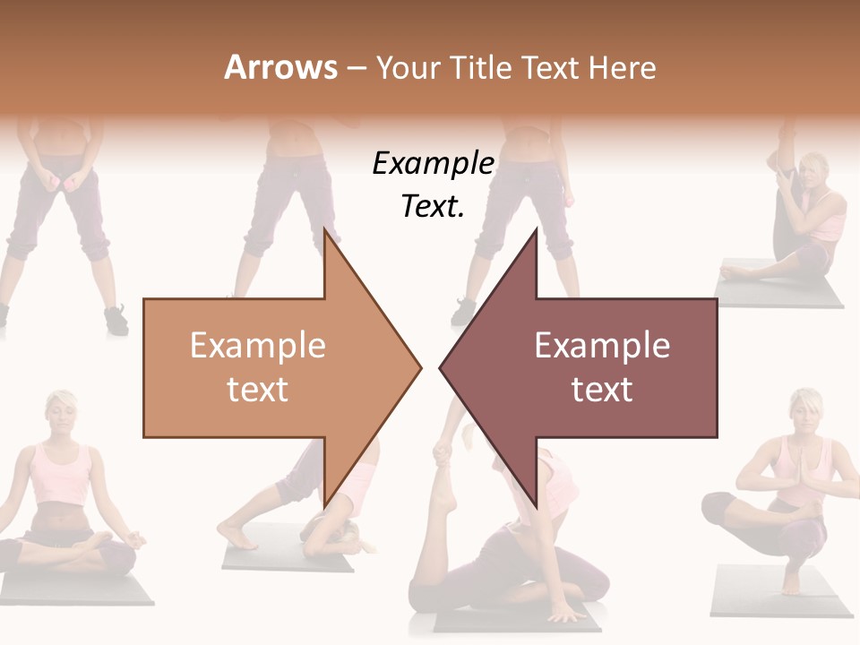 Pretty Female Strong PowerPoint Template