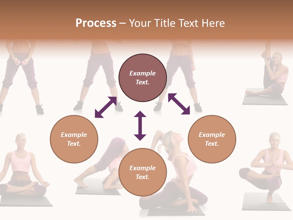 Pretty Female Strong PowerPoint Template