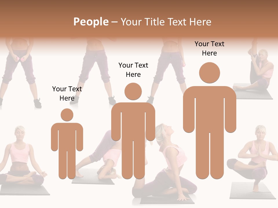 Pretty Female Strong PowerPoint Template