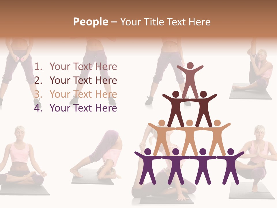 Pretty Female Strong PowerPoint Template