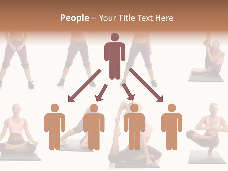 Pretty Female Strong PowerPoint Template