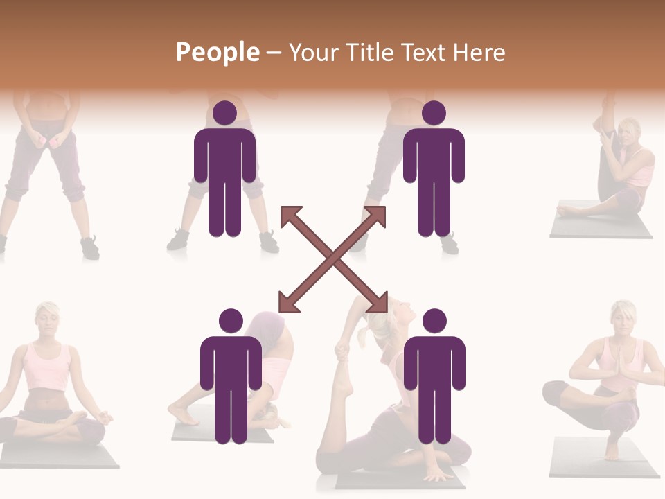 Pretty Female Strong PowerPoint Template