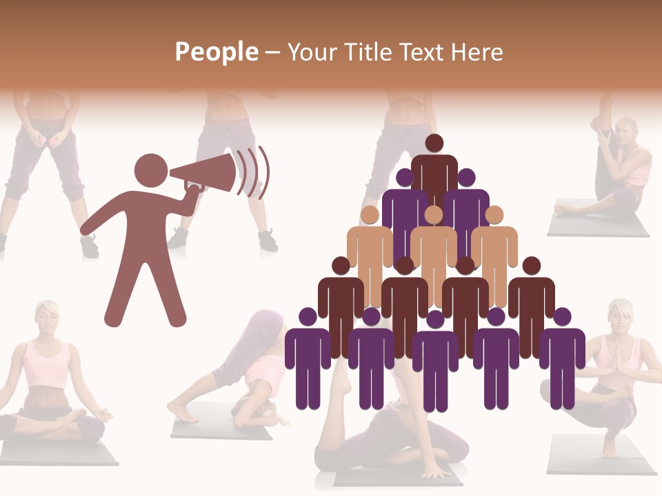 Pretty Female Strong PowerPoint Template