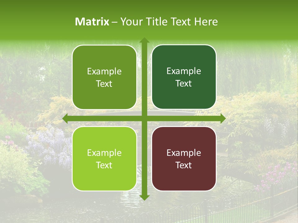 Architecture Bloom Blossom PowerPoint Template