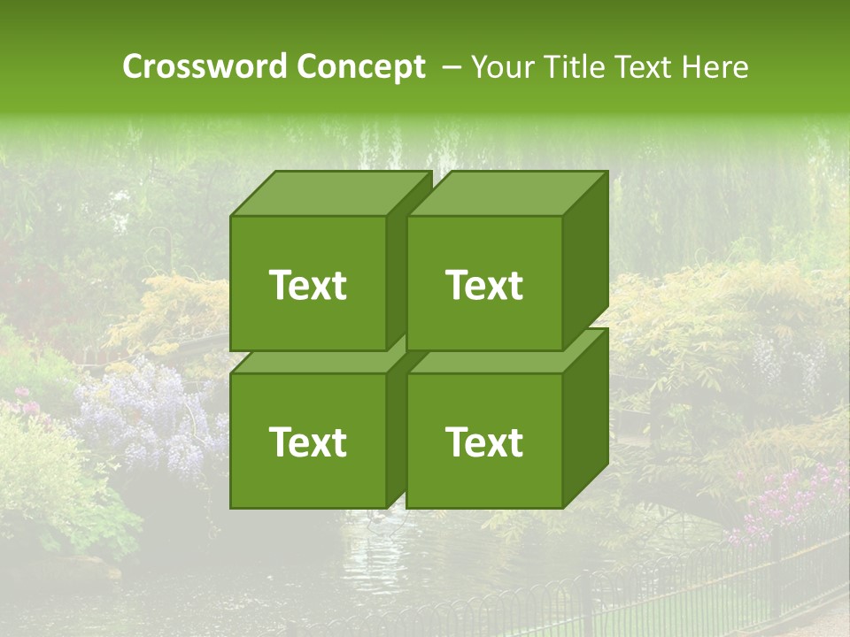 Architecture Bloom Blossom PowerPoint Template