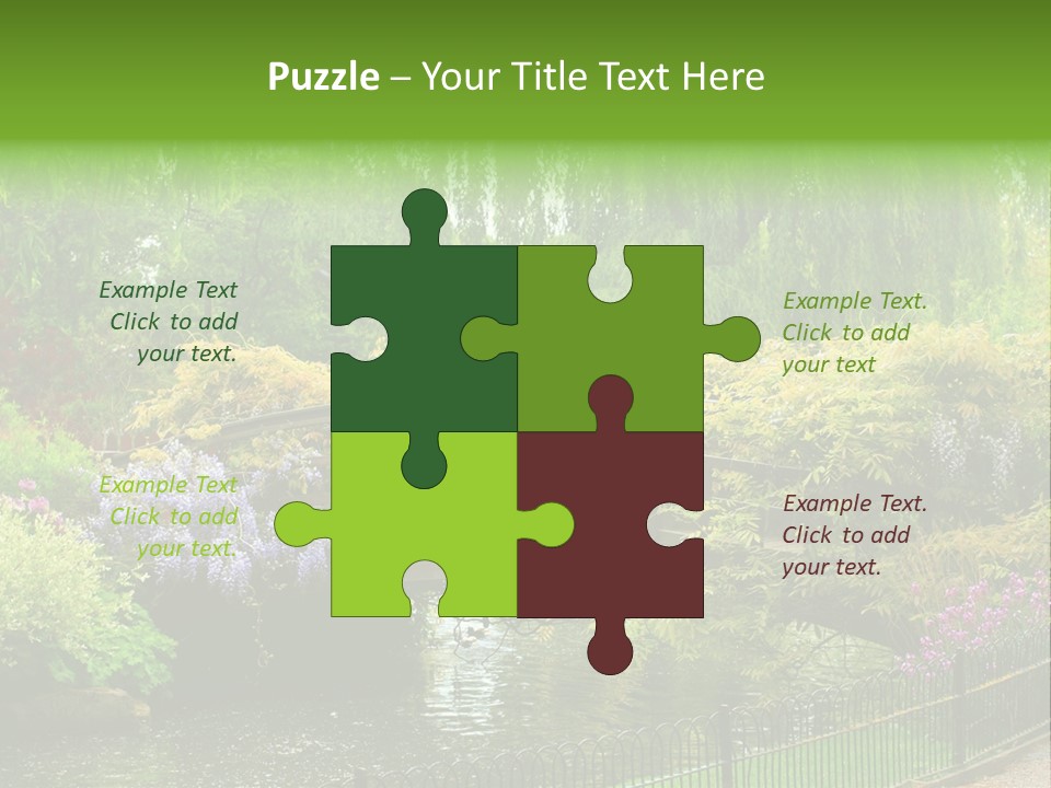 Architecture Bloom Blossom PowerPoint Template