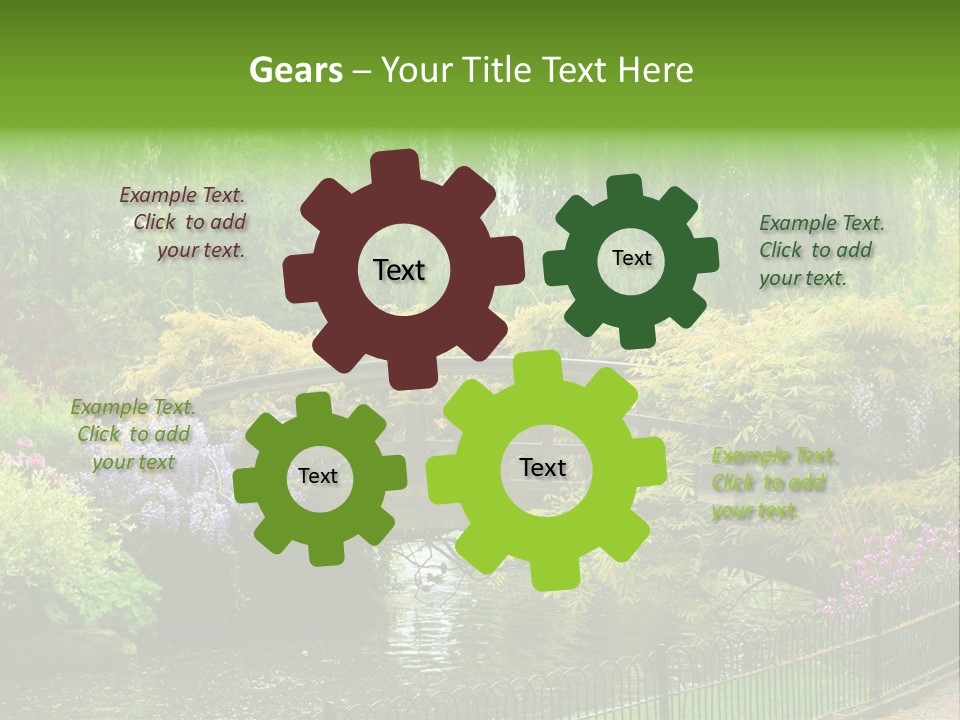 Architecture Bloom Blossom PowerPoint Template