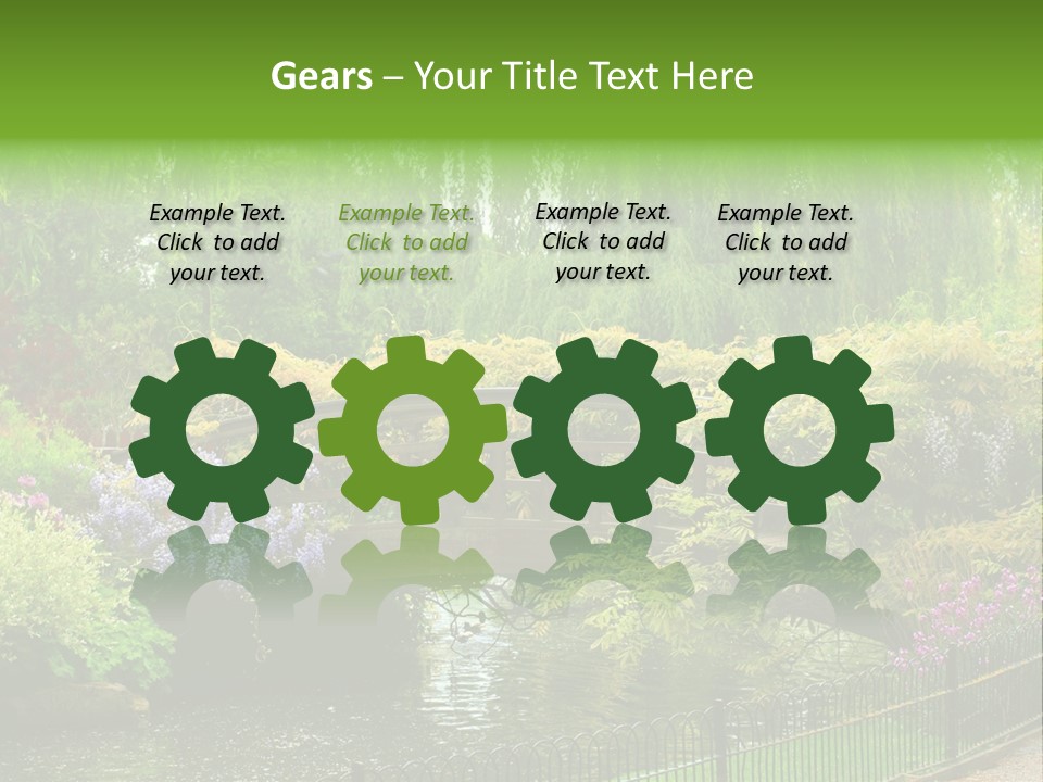 Architecture Bloom Blossom PowerPoint Template