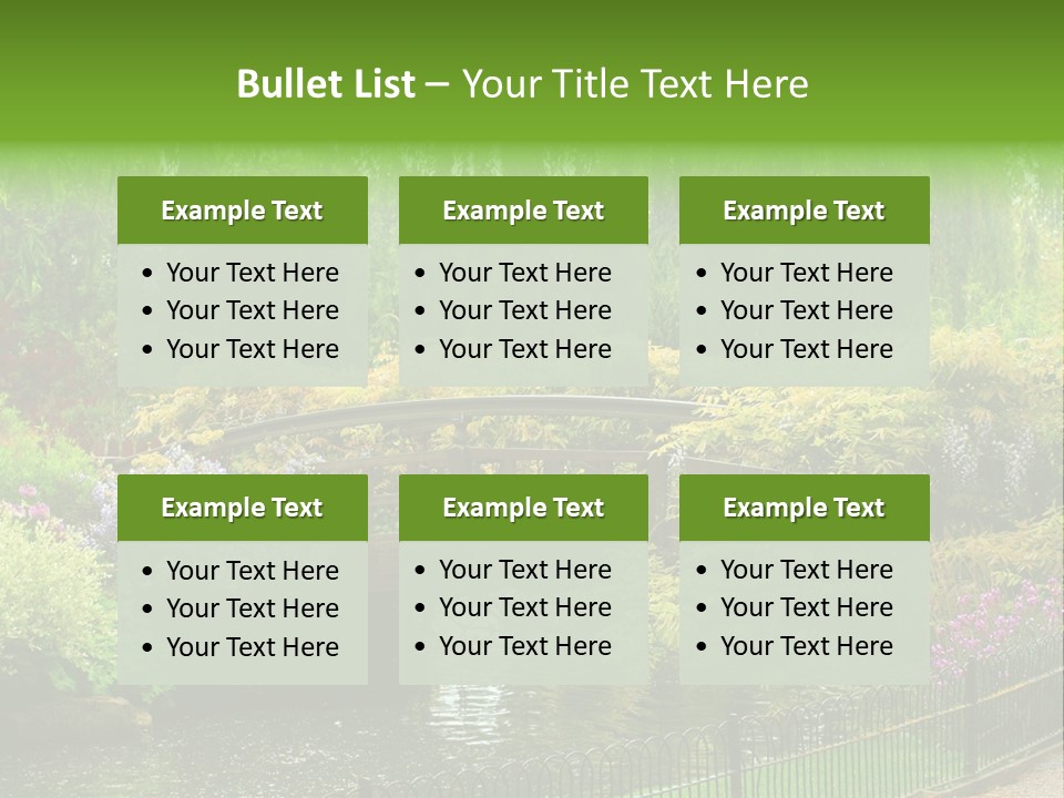 Architecture Bloom Blossom PowerPoint Template