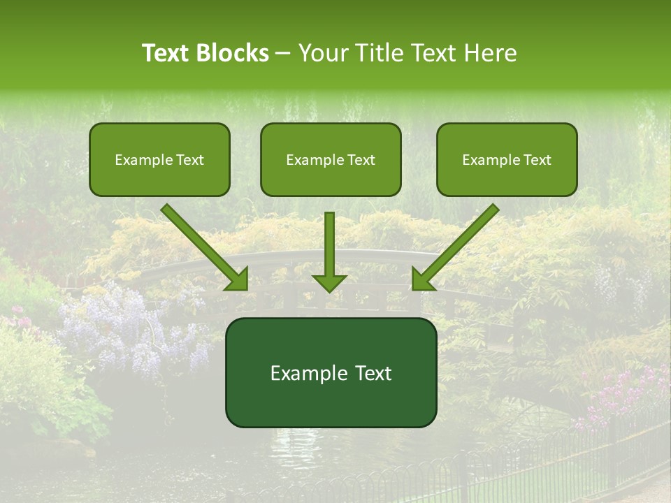 Architecture Bloom Blossom PowerPoint Template