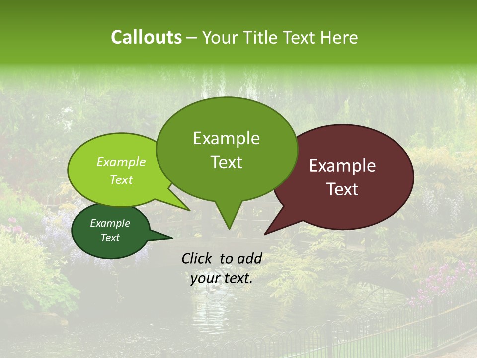 Architecture Bloom Blossom PowerPoint Template