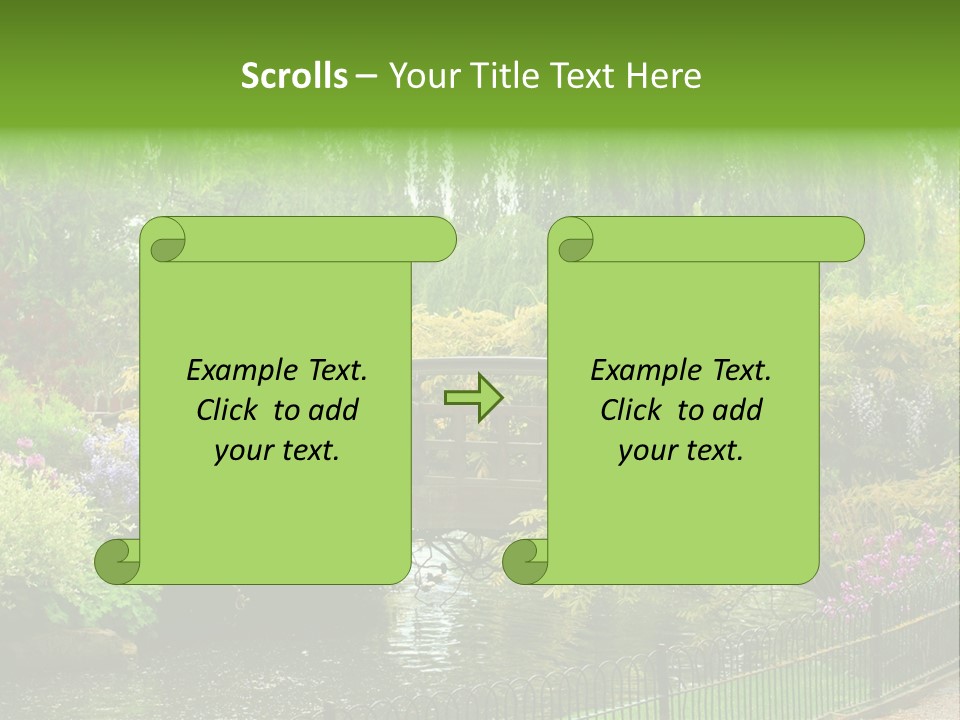 Architecture Bloom Blossom PowerPoint Template