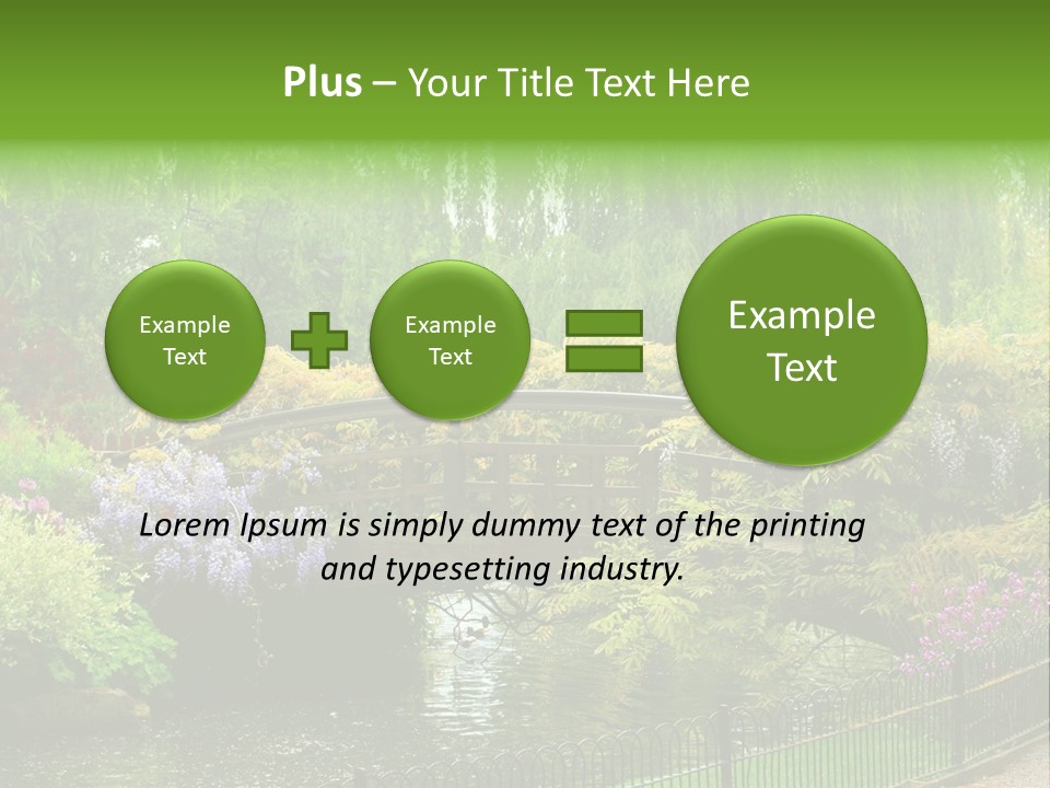 Architecture Bloom Blossom PowerPoint Template