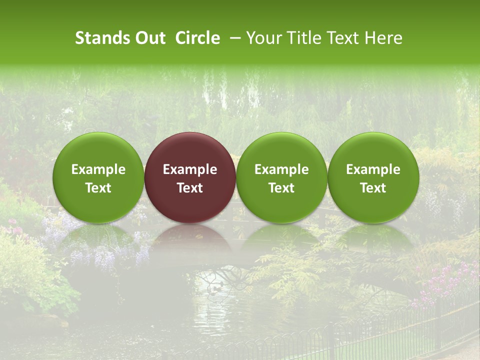 Architecture Bloom Blossom PowerPoint Template