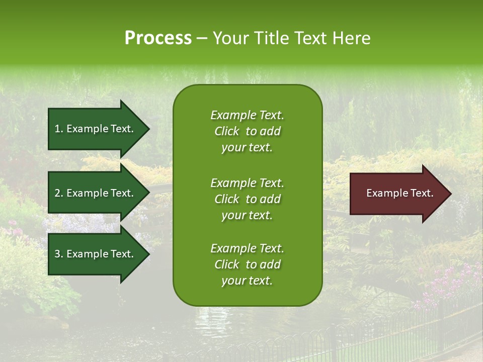 Architecture Bloom Blossom PowerPoint Template