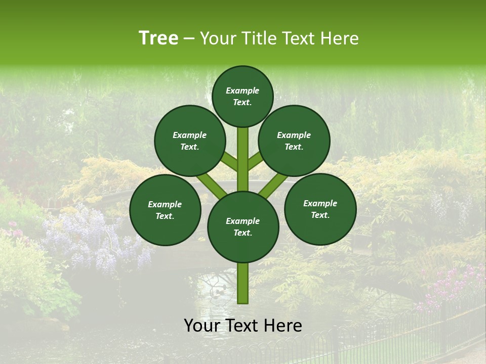 Architecture Bloom Blossom PowerPoint Template