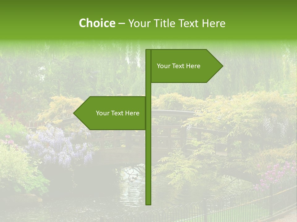 Architecture Bloom Blossom PowerPoint Template
