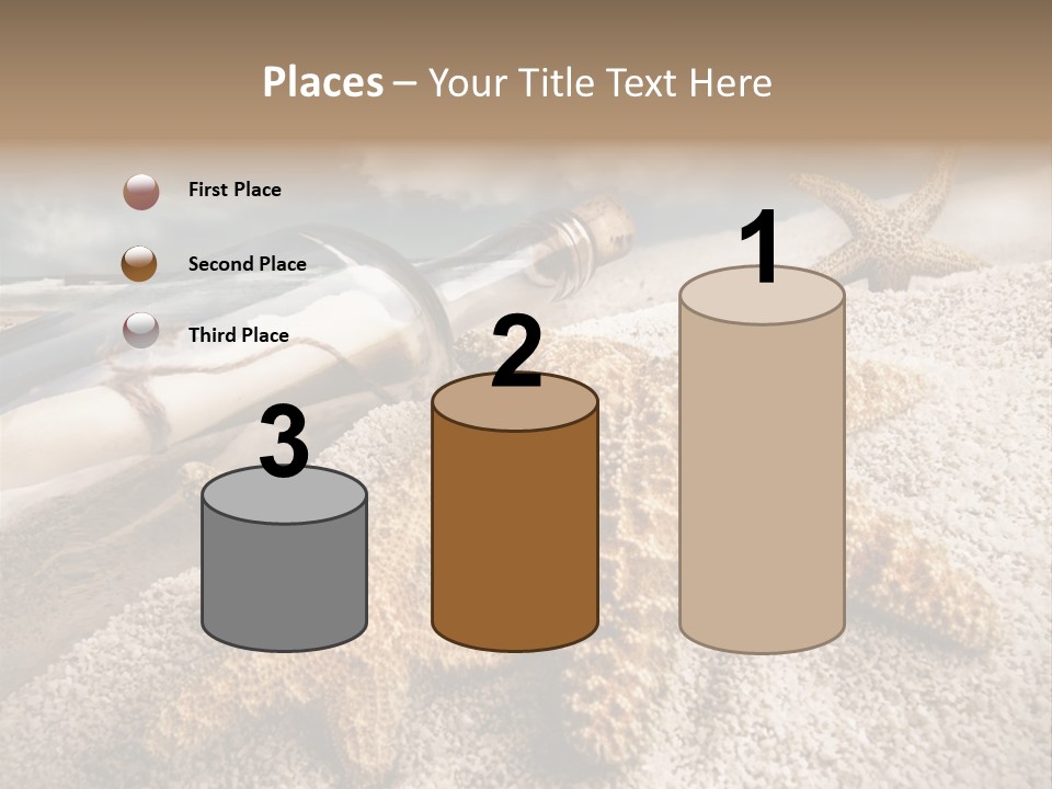 Pirate Message Ocean PowerPoint Template