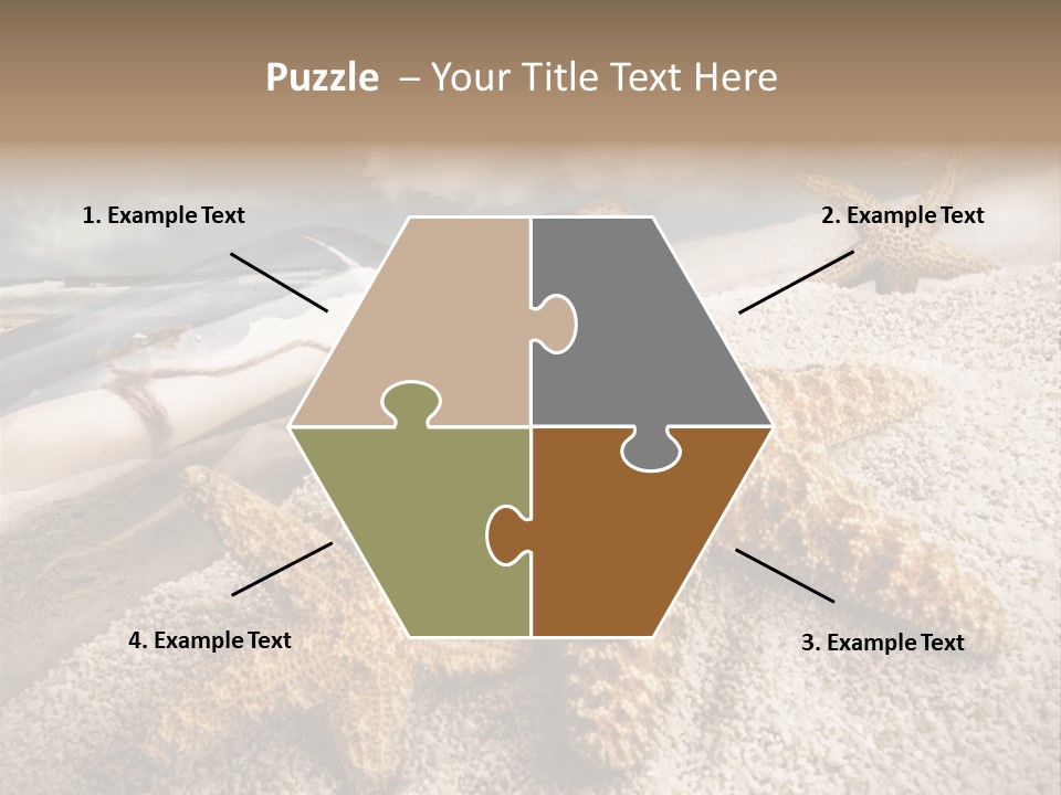 Pirate Message Ocean PowerPoint Template