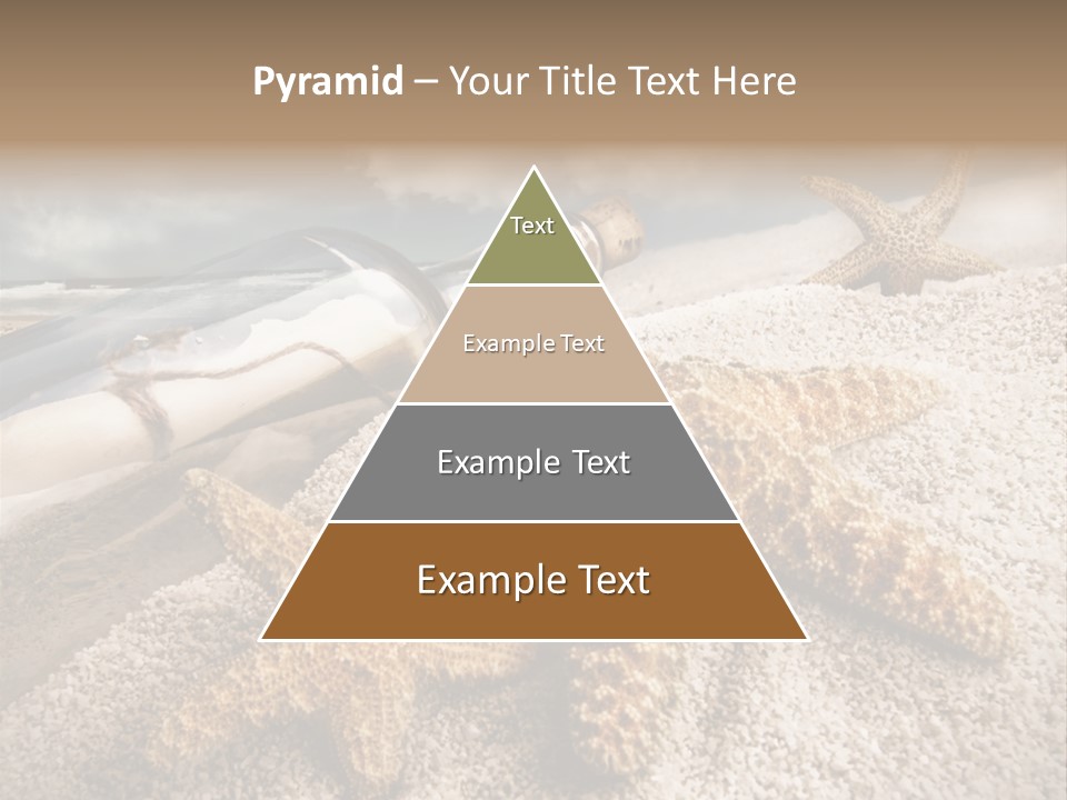 Pirate Message Ocean PowerPoint Template