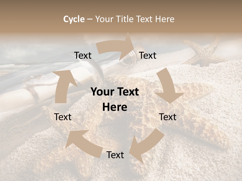 Pirate Message Ocean PowerPoint Template