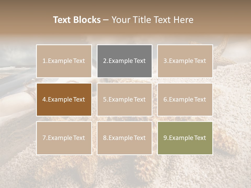 Pirate Message Ocean PowerPoint Template