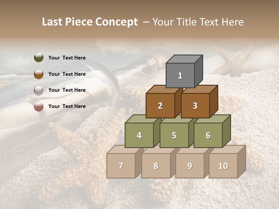 Pirate Message Ocean PowerPoint Template