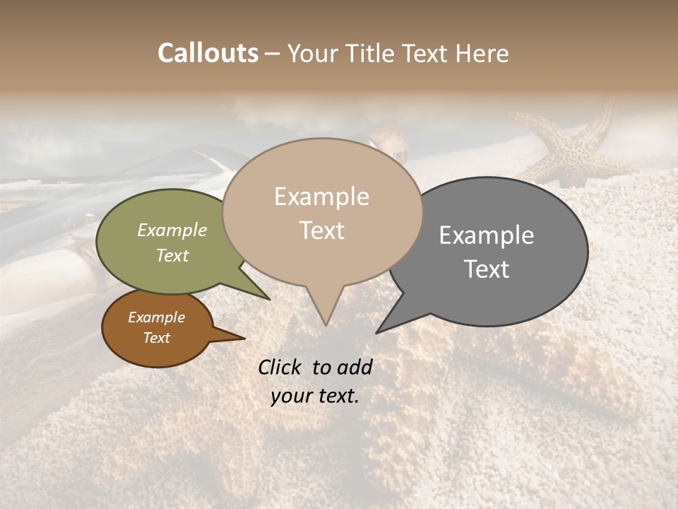 Pirate Message Ocean PowerPoint Template