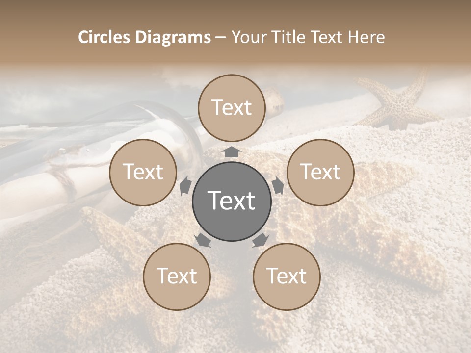 Pirate Message Ocean PowerPoint Template