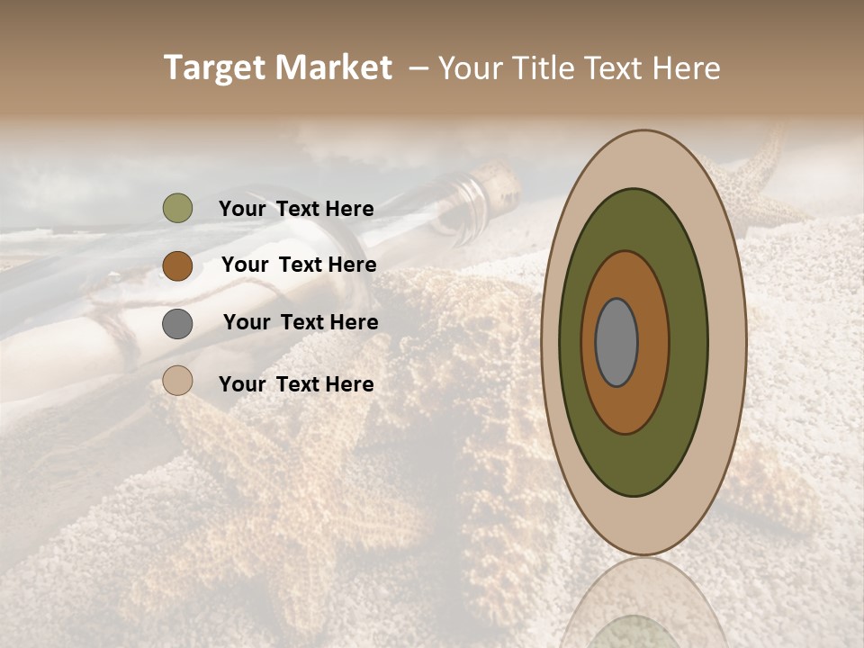 Pirate Message Ocean PowerPoint Template