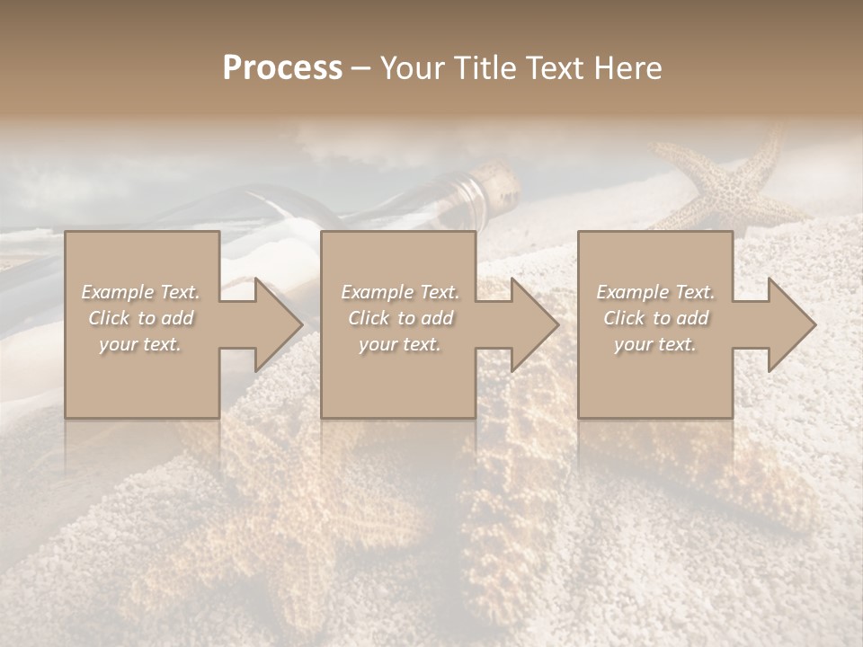 Pirate Message Ocean PowerPoint Template