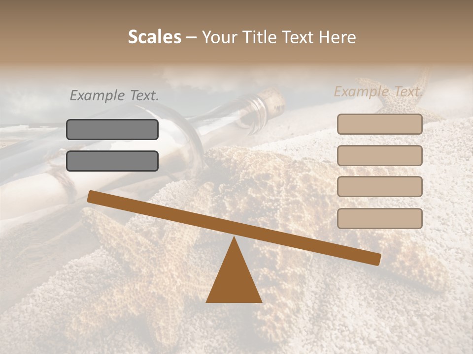 Pirate Message Ocean PowerPoint Template