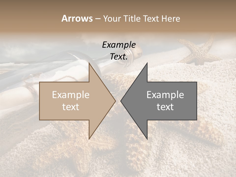 Pirate Message Ocean PowerPoint Template