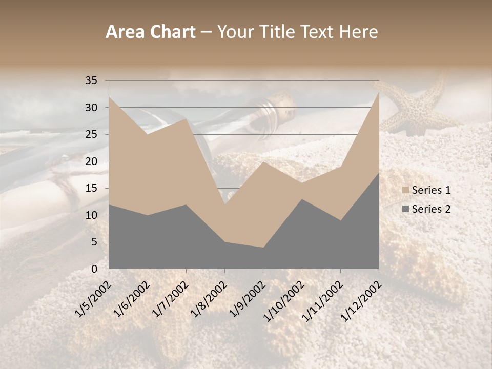 Pirate Message Ocean PowerPoint Template