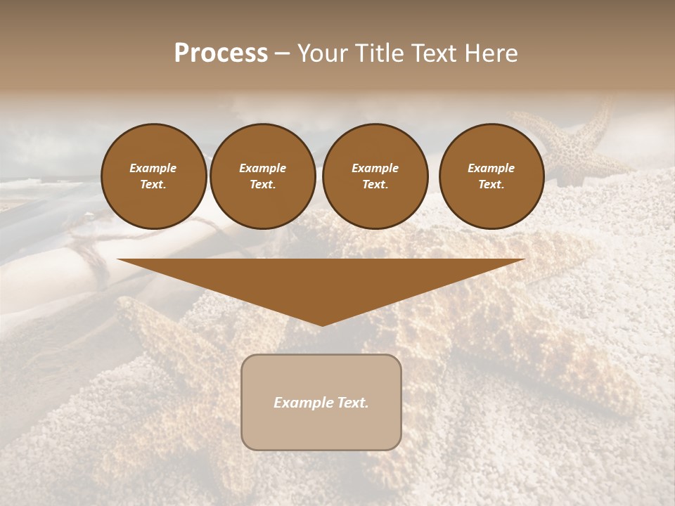 Pirate Message Ocean PowerPoint Template