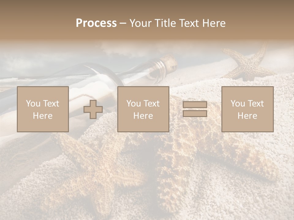 Pirate Message Ocean PowerPoint Template