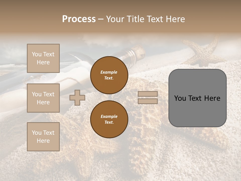 Pirate Message Ocean PowerPoint Template