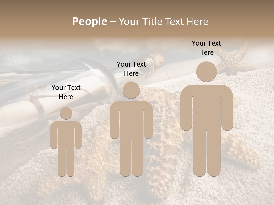 Pirate Message Ocean PowerPoint Template