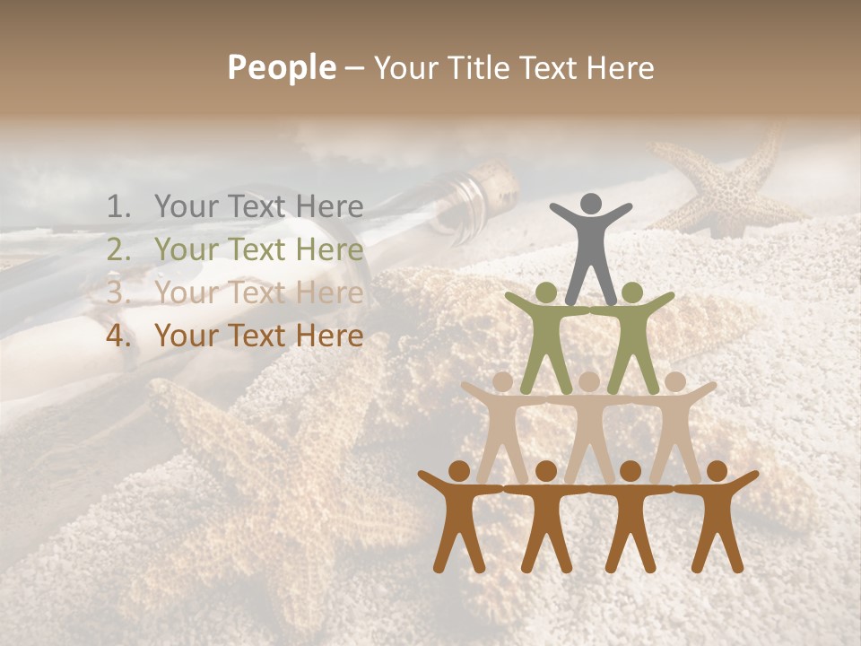 Pirate Message Ocean PowerPoint Template