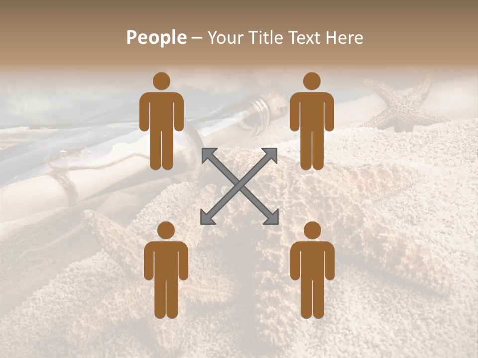 Pirate Message Ocean PowerPoint Template