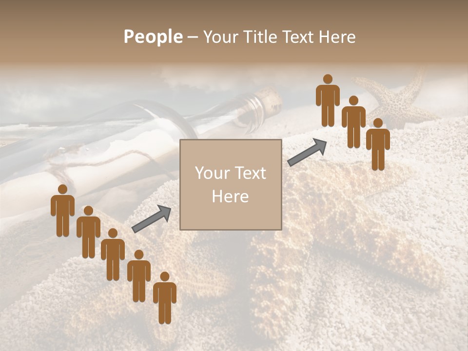 Pirate Message Ocean PowerPoint Template