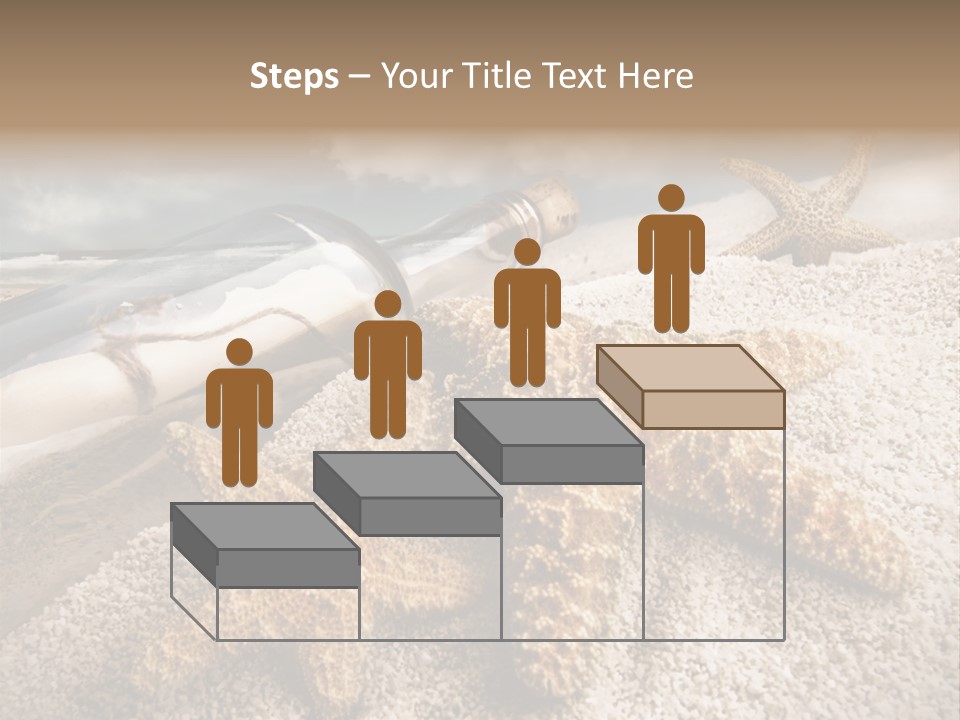 Pirate Message Ocean PowerPoint Template