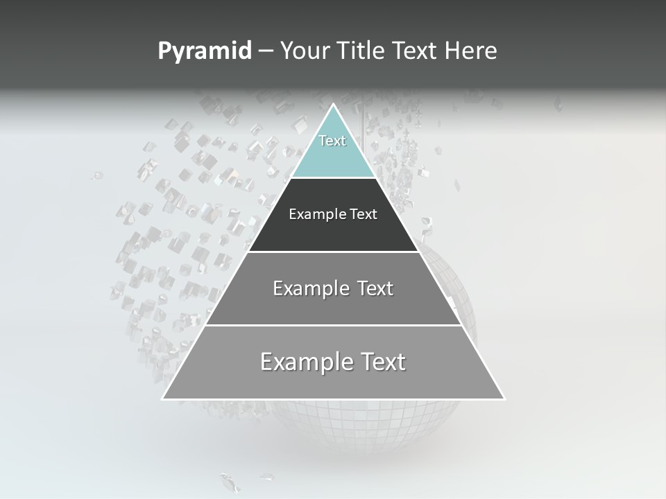 Dancing Explode Glitter PowerPoint Template