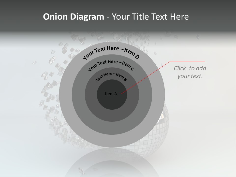 Dancing Explode Glitter PowerPoint Template